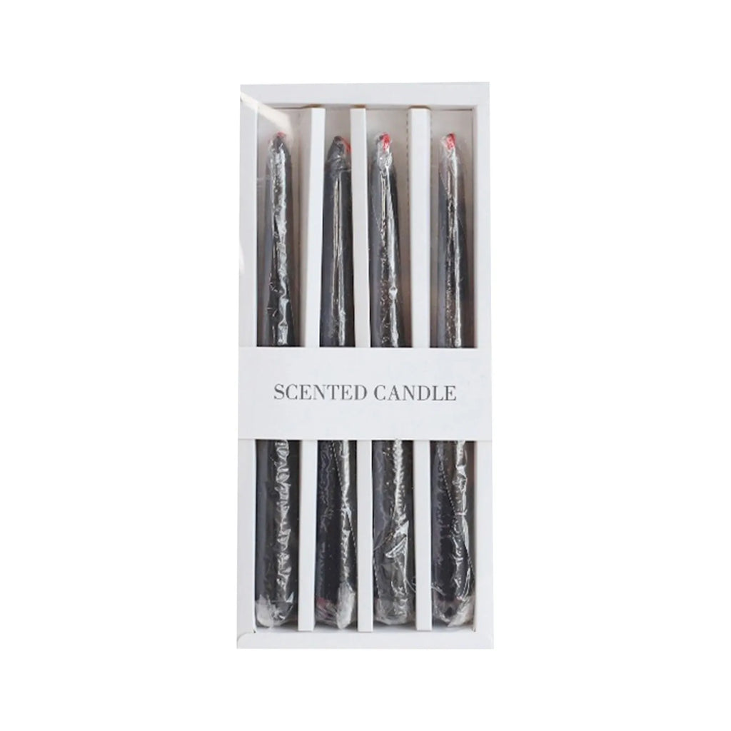 4-Pack Vampire Tears Gothic Taper Candles – Halloween Blood Drip Gothic Taper Candles Oasis Select A