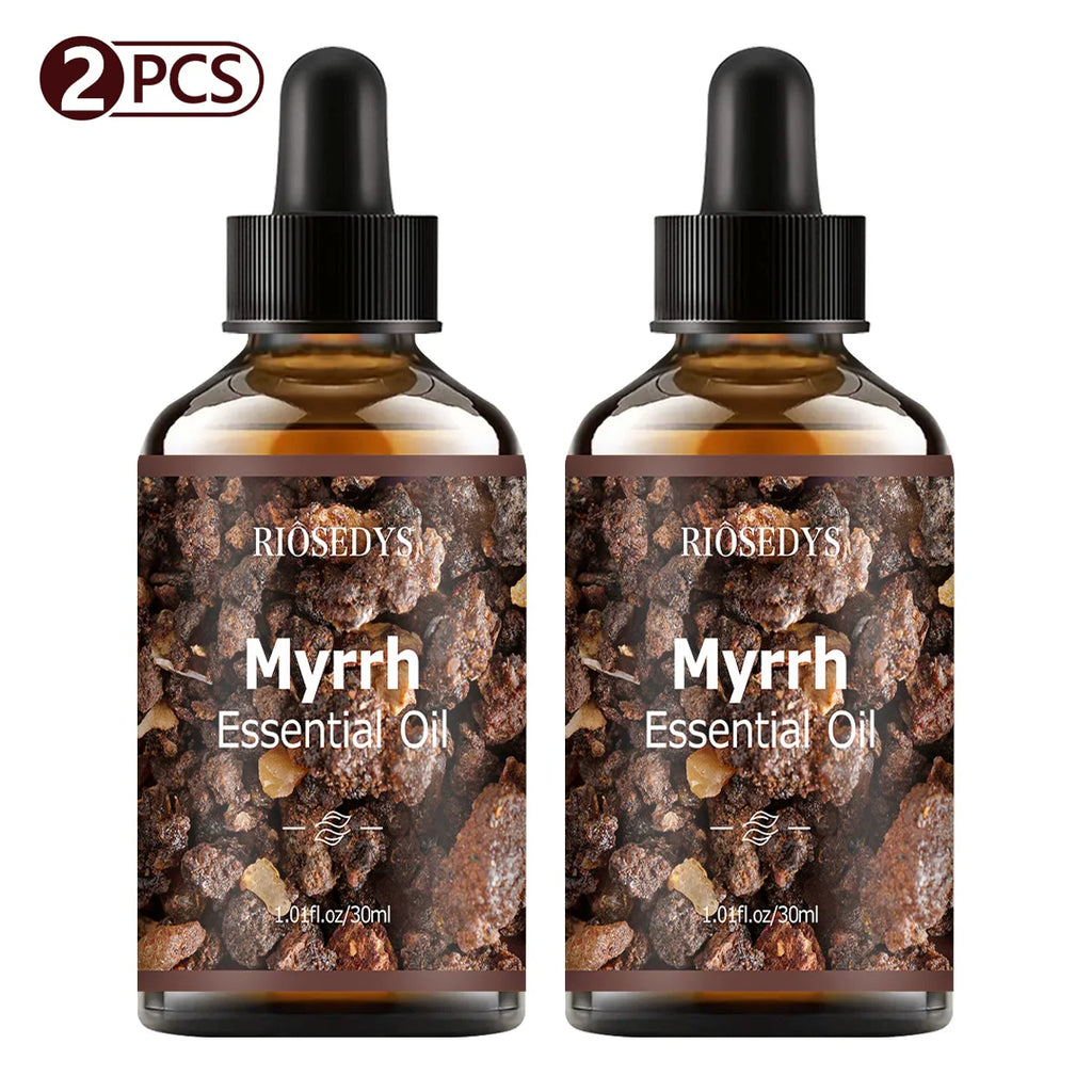 Myrrh Essential Oil – Massage, Hair Care & Diffuser Blend