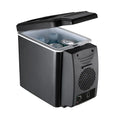 Electric Car Refrigerator 6L 12V Mini Fridge Freezer Vehicle Refrigeration and Heating Ice Box Car Electronic Devices Fridge Oasis Select 6L 12V Black