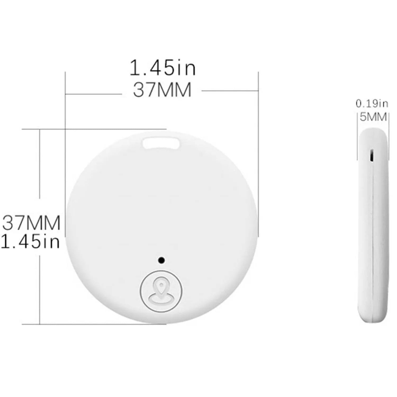 Bluetooth 5.0 Mini Anti-Lost Tracker – Keys, Pets & Kids Bluetooth GPS Tracker Oasis Select