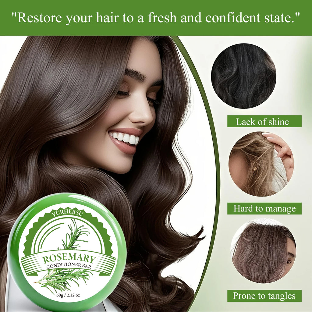 Rosemary Shampoo Bar – Sulfate-Free, Balances Scalp & Volume Solid Shampoo Bar Oasis Select