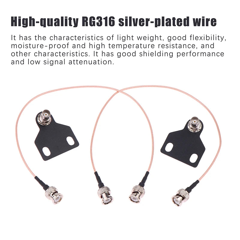 Stage Performance-ready Wireless Microphone with BNC Receiver Antenna Interface Oasis Select