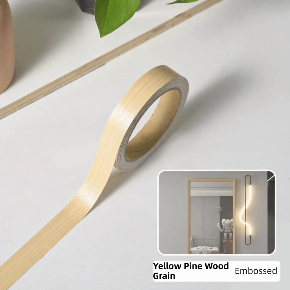 Wood Grain Veneer Edge Banding Tape – Self-Adhesive 2cm×10m