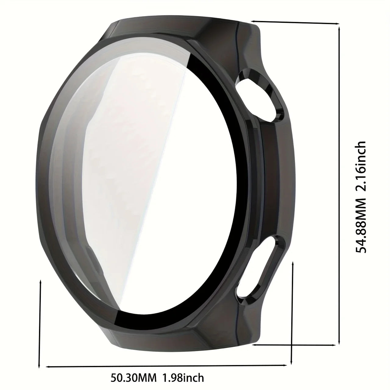 Huawei Watch GT6 46mm Case – PC Full Coverage Screen Protector Smartwatch Case Oasis Select