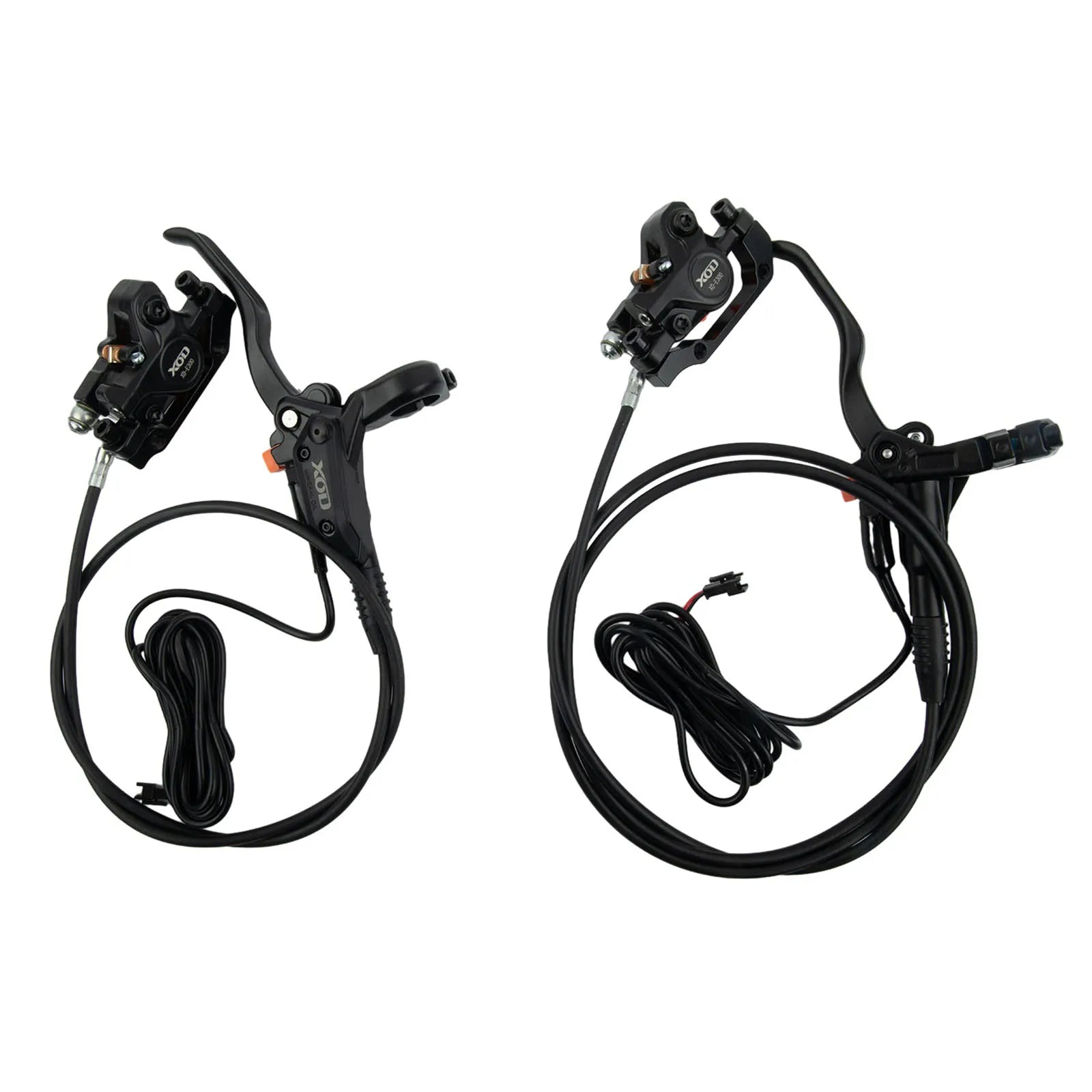 2 Options of Braking Direction with the E Bike MTB Bikes Hydraulic Disc Brake Set and Electric Power Control Shifter Oasis Select front rear