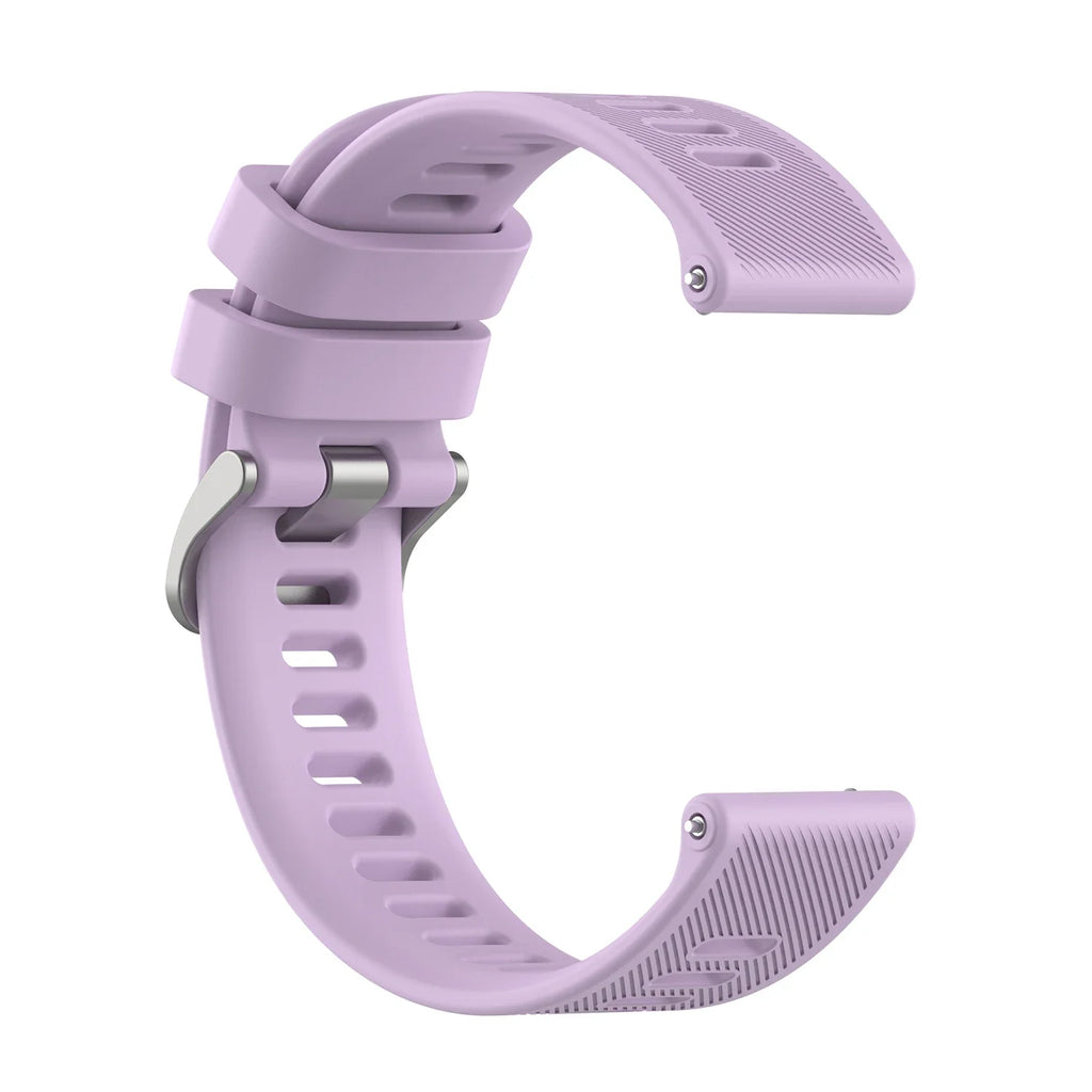 20mm Silicone Watch Band – Garmin, Samsung, Polar & Amazfit Silicone Watch Strap Oasis Select