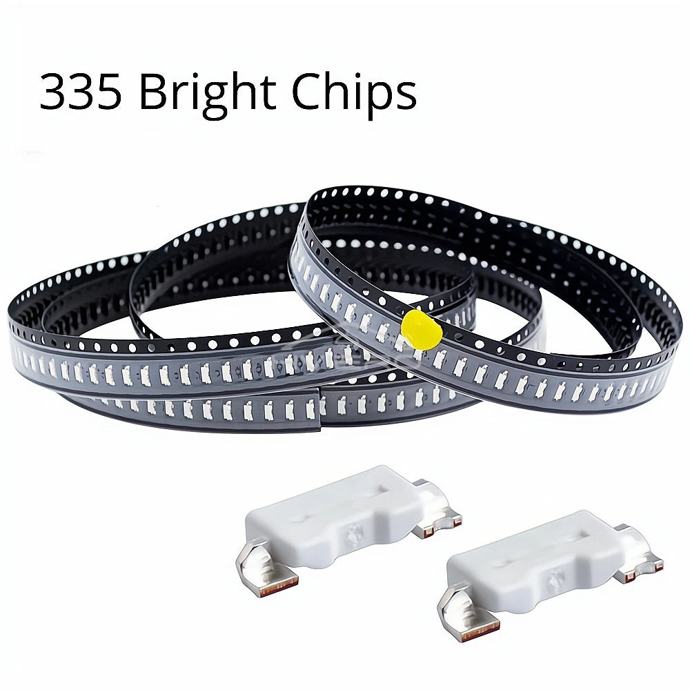 100Pcs 335 SMD Side-Emitting LED Diodes – Multi-Color DIY Lamp