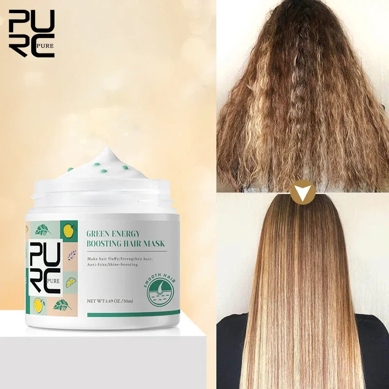 Keratin Hair Mask & Moroccan Argan Hair Care Oil Serum Repair Frizz Dry Damaged Smoothing Nourishing Hair Treatment Cream Oasis Select