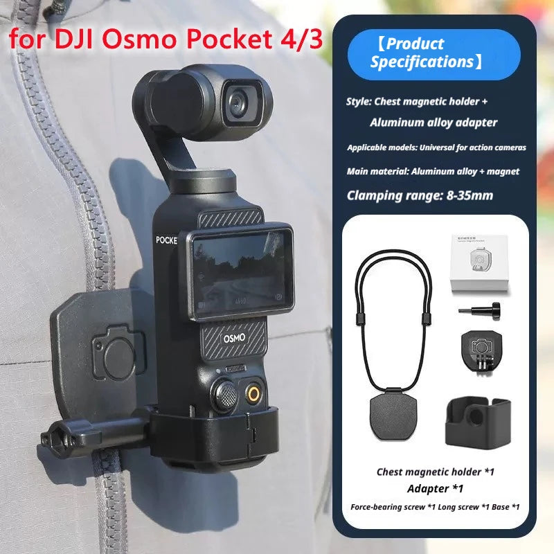 DJI Osmo Pocket 3/4 Accessories Kit – Case, Tripod & Mount
