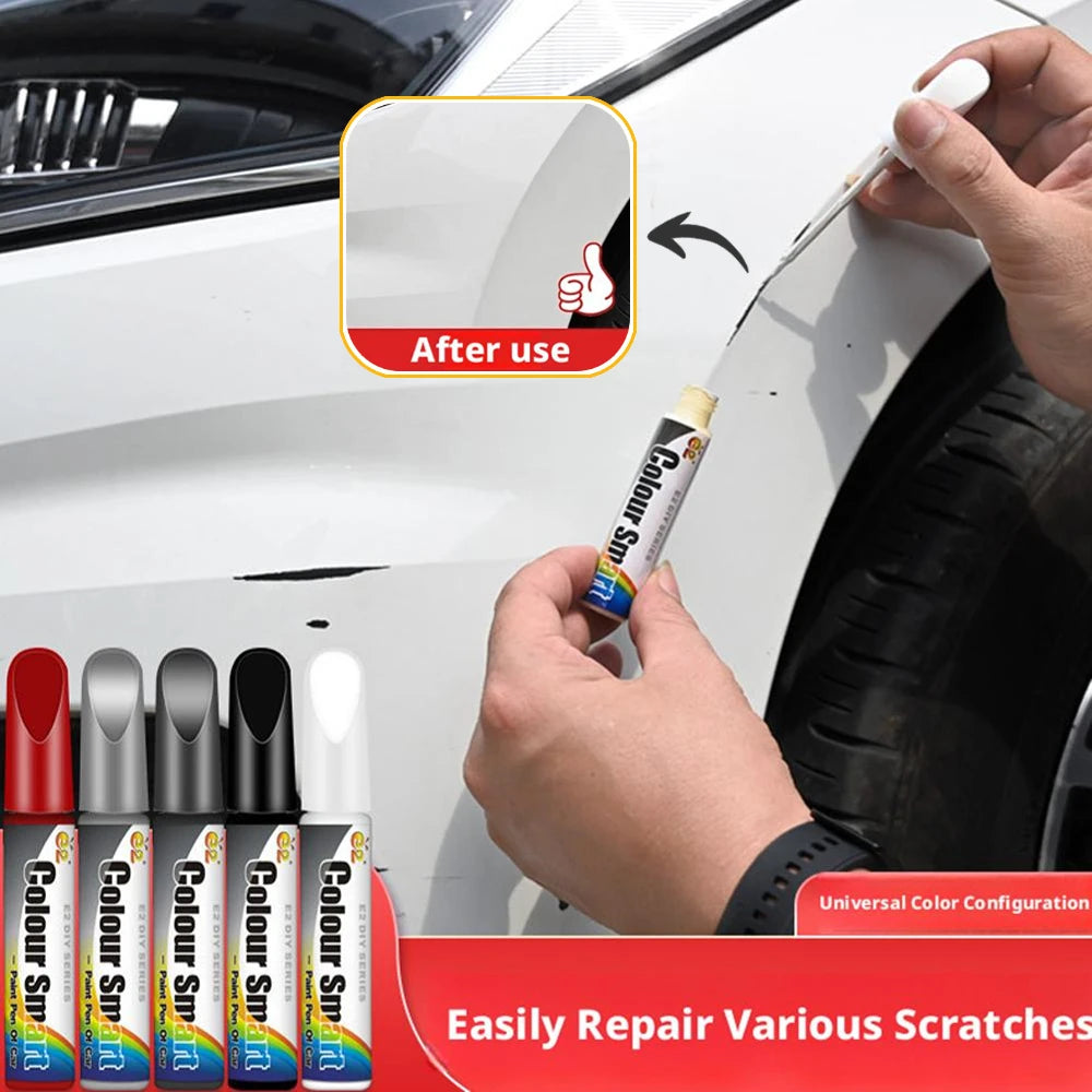 Car Scratch Repair Touch Up Pen High Gloss Waterproof Paint Filler Marker For Auto Body Surface Scratch Removal Repair Tool Oasis Select