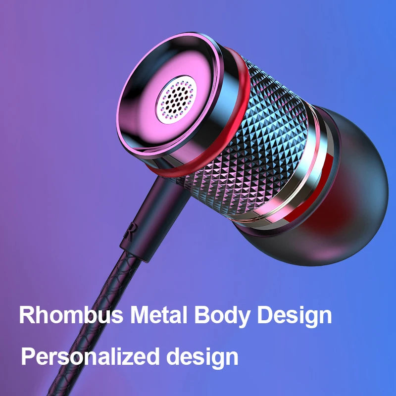 Digital Chip Wired Earphone 3.5mm AUX/Type C In-Ear 9D HiFi Surround Heavy Bass In-Ear Headsets For Samsung Huawei Xiaomi MP3 PC Oasis Select