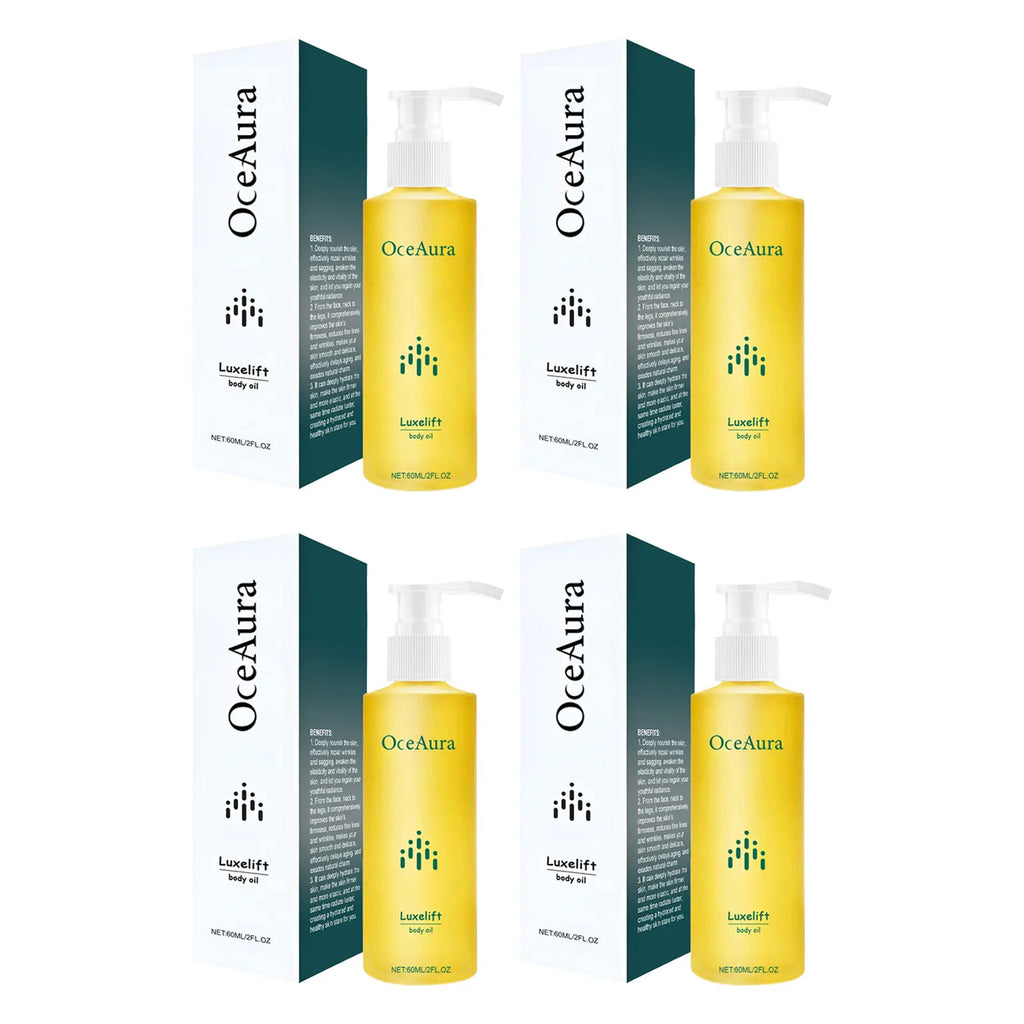 OceAura Skin Firming Body Oil – Anti-Wrinkle & Nourishing Firming Body Oil Oasis Select 240ml boxed