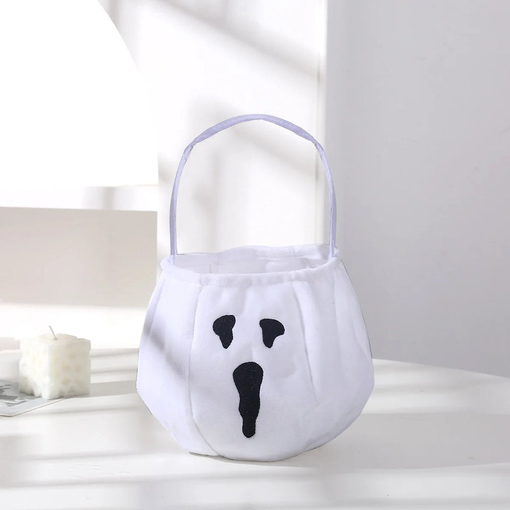 Halloween Pumpkin Candy Bucket | Kids Trick or Treat Basket