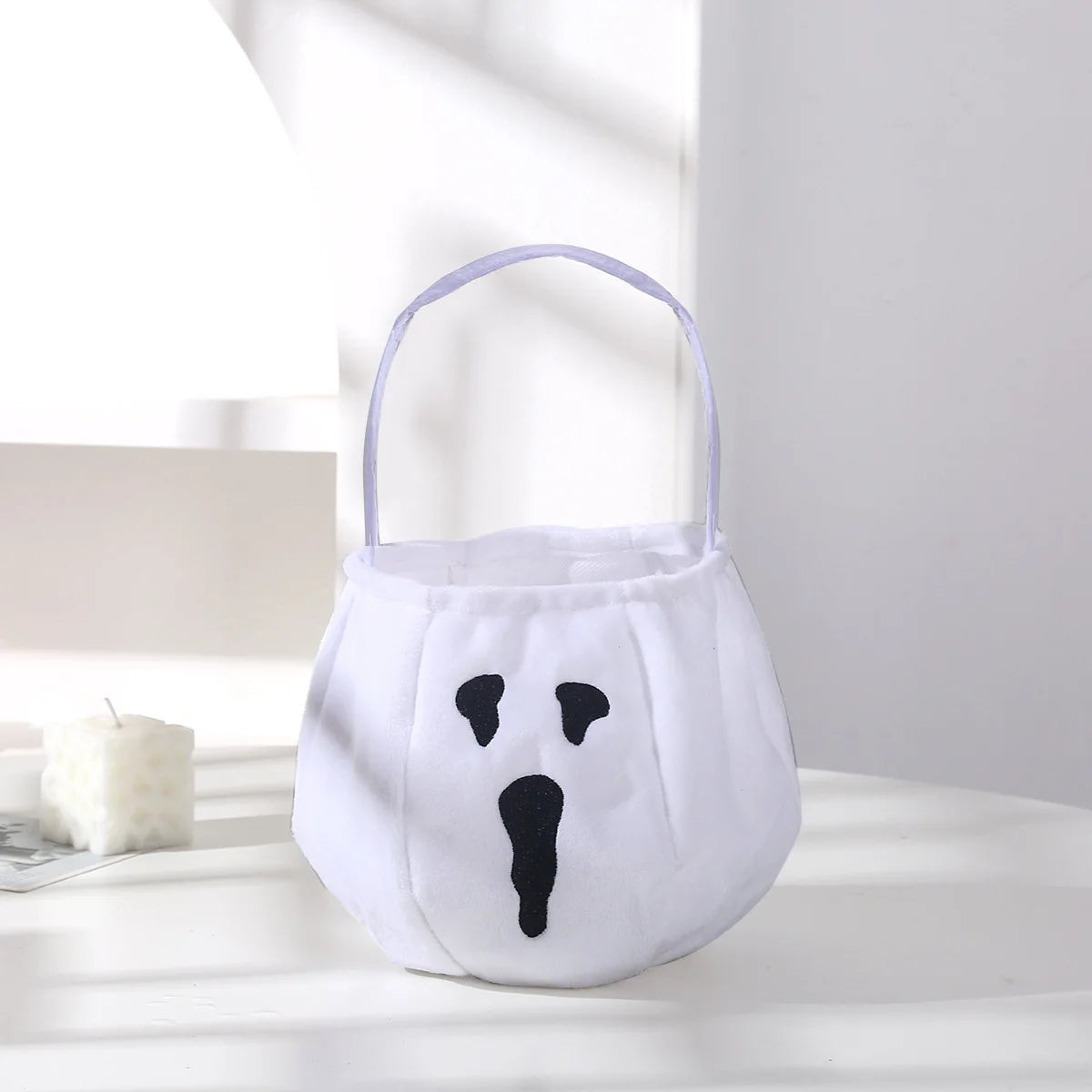 Halloween Pumpkin Candy Bucket | Kids Trick or Treat Basket