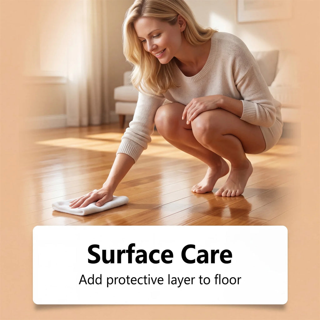 Jakehoe Wood Floor Polishing Agent Waterproof Multipurpose Removes Stains Safe Non Toxic Quick Drying Prevent Moisture Insect Oasis Select
