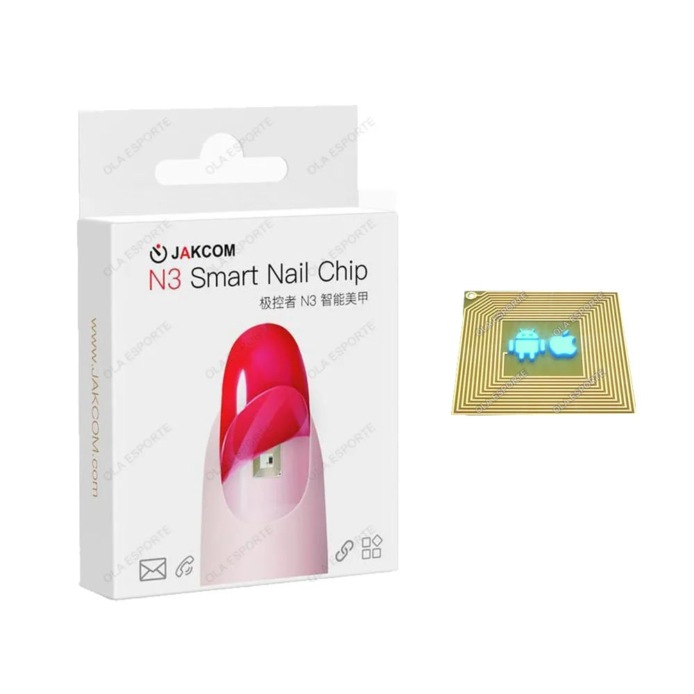 Ola Esporte N3 Smart NFC Nail Chip – No App or Charge Needed