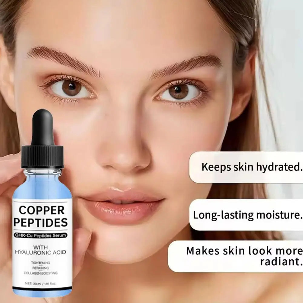 GHK-Cu Copper Peptides Serum with Hyaluronic Acid 30ml