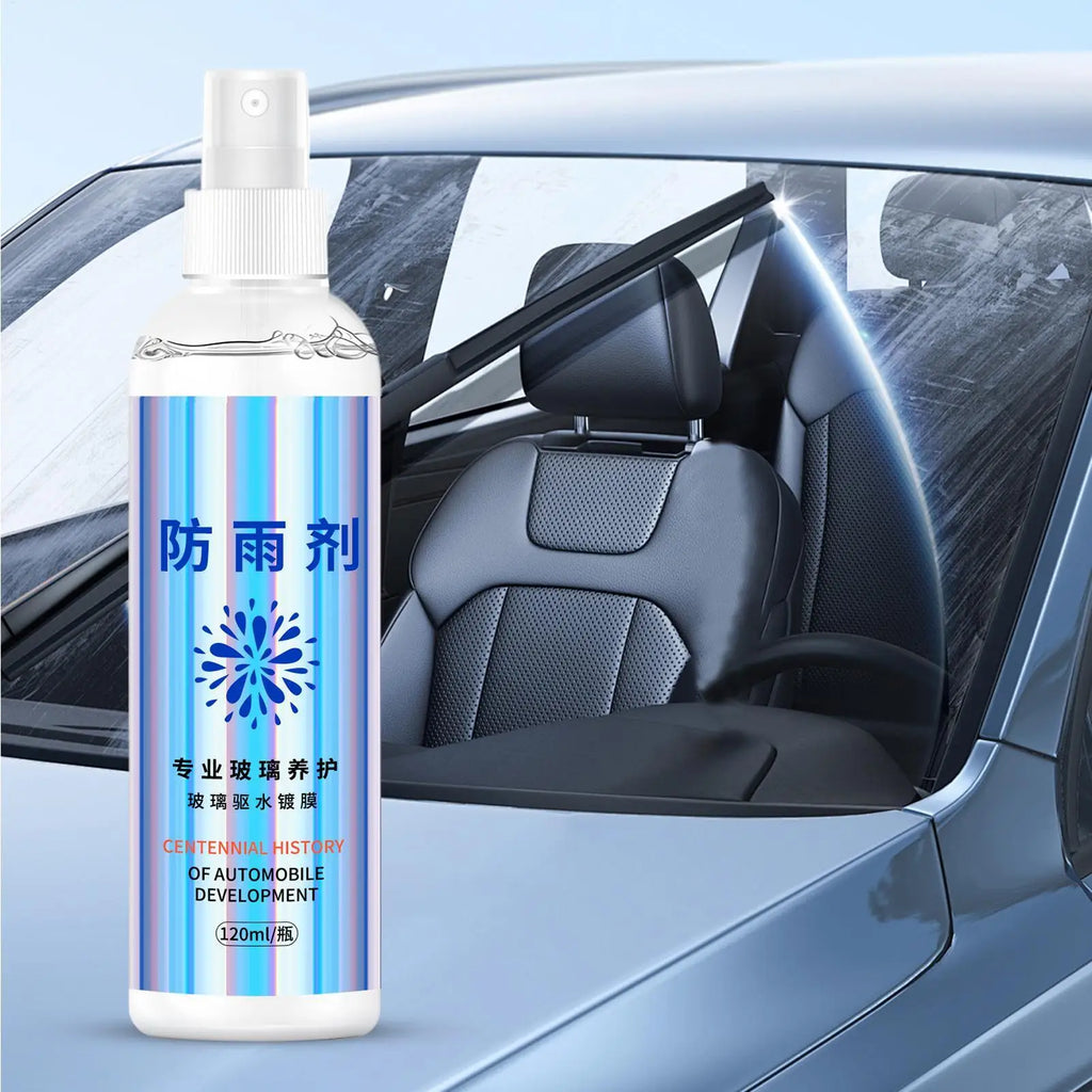 Car Window Cleaner Spray Anti-Fog Spray for Eyeglasses 120ml Portable Automotive Rain-Proof Car Glass Defogger Cleaning Spray Oasis Select