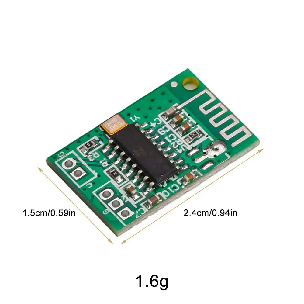 1/2/5Pcs 5V Bluetooth 5.0 Audio Amplifier Module Board LED Power 3.3V-8V Audio Dual Digital Mono Output Bluetooth Receiver Board Oasis Select