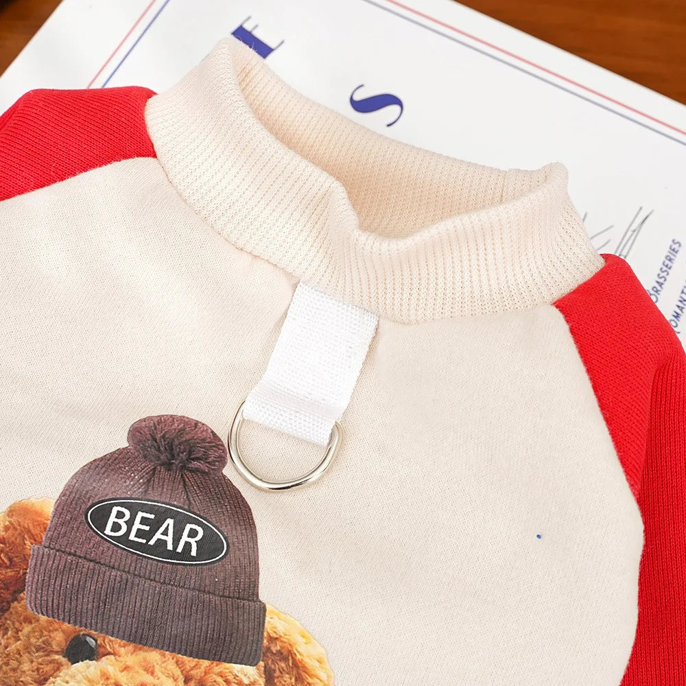 Dog Clothes with Fleece Sweatshirts, Cat Warm Thickened Cat Clothes, Universal Pet Clothing and Supplies Dog Clothes Oasis Select