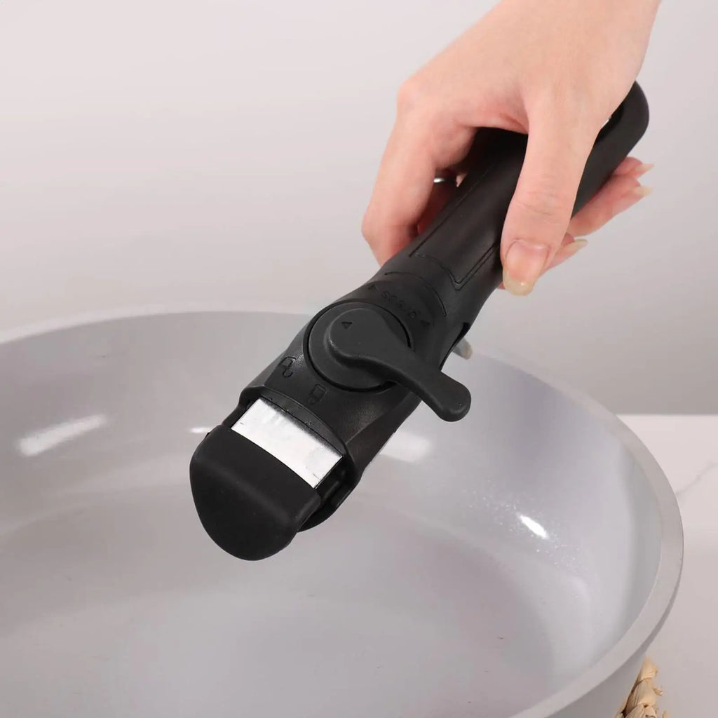 Removable Pan Handle Anti Scalding Cook All Purpose Detachable Handle Anti Scalding Replacement Cookware Handle Kitchen Tool Oasis Select