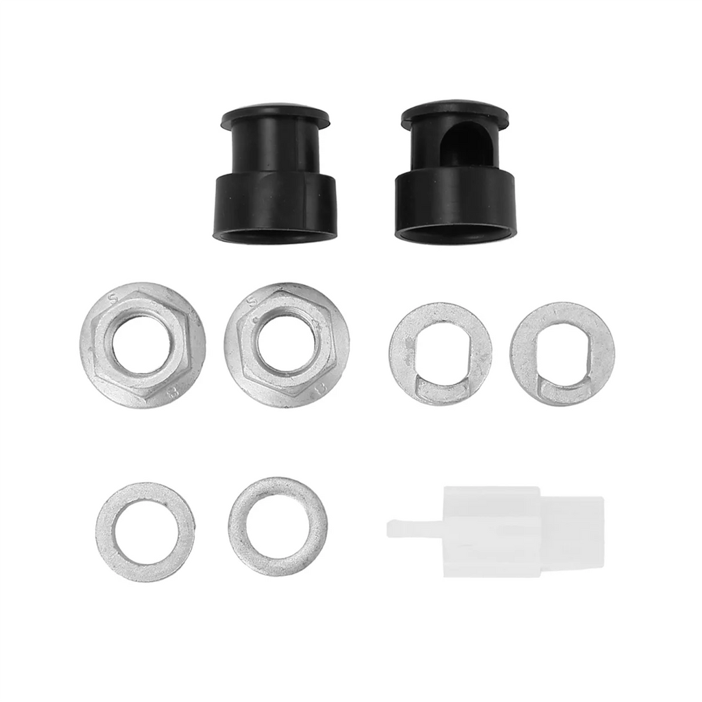 E-Bike Electric Bicycle Hub Motor Axle M12 Front Lock Nut /Lock Washer /Spacer /Nut Cover with 12mm Shaft Oasis Select