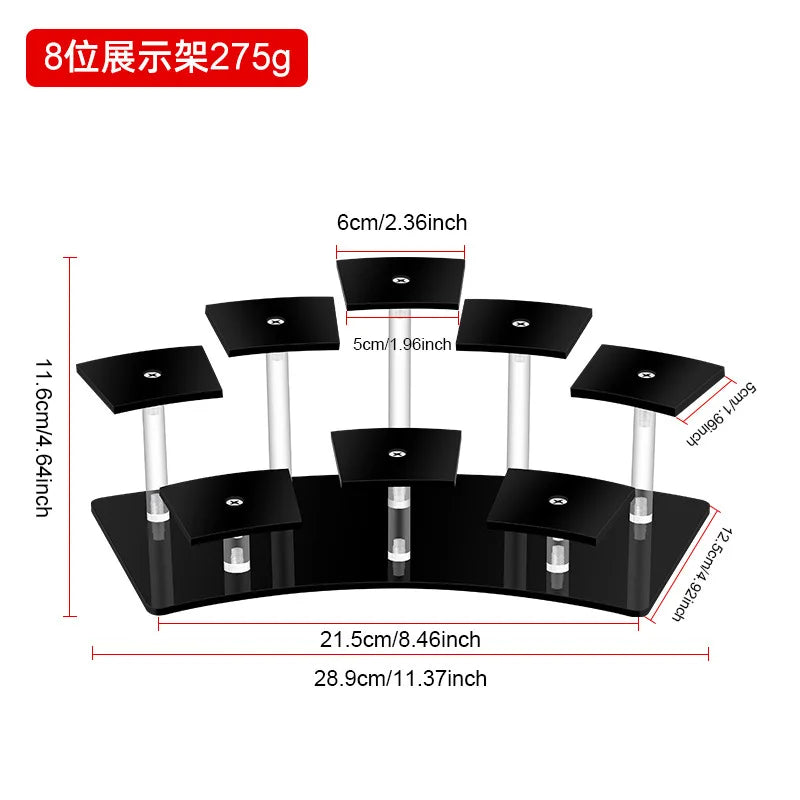 Acrylic Tiered Display Shelf for Figurines, Anime & Blind Boxes