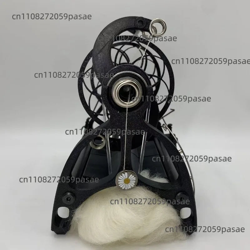 12V Portable Electric Spinning Wheel – Mini Wool Yarn Fiber Machine