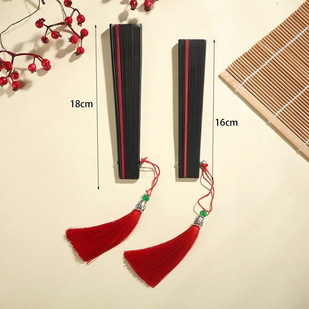 Bamboo Folding Dance Fan – Classical Kimono Style 16/18cm