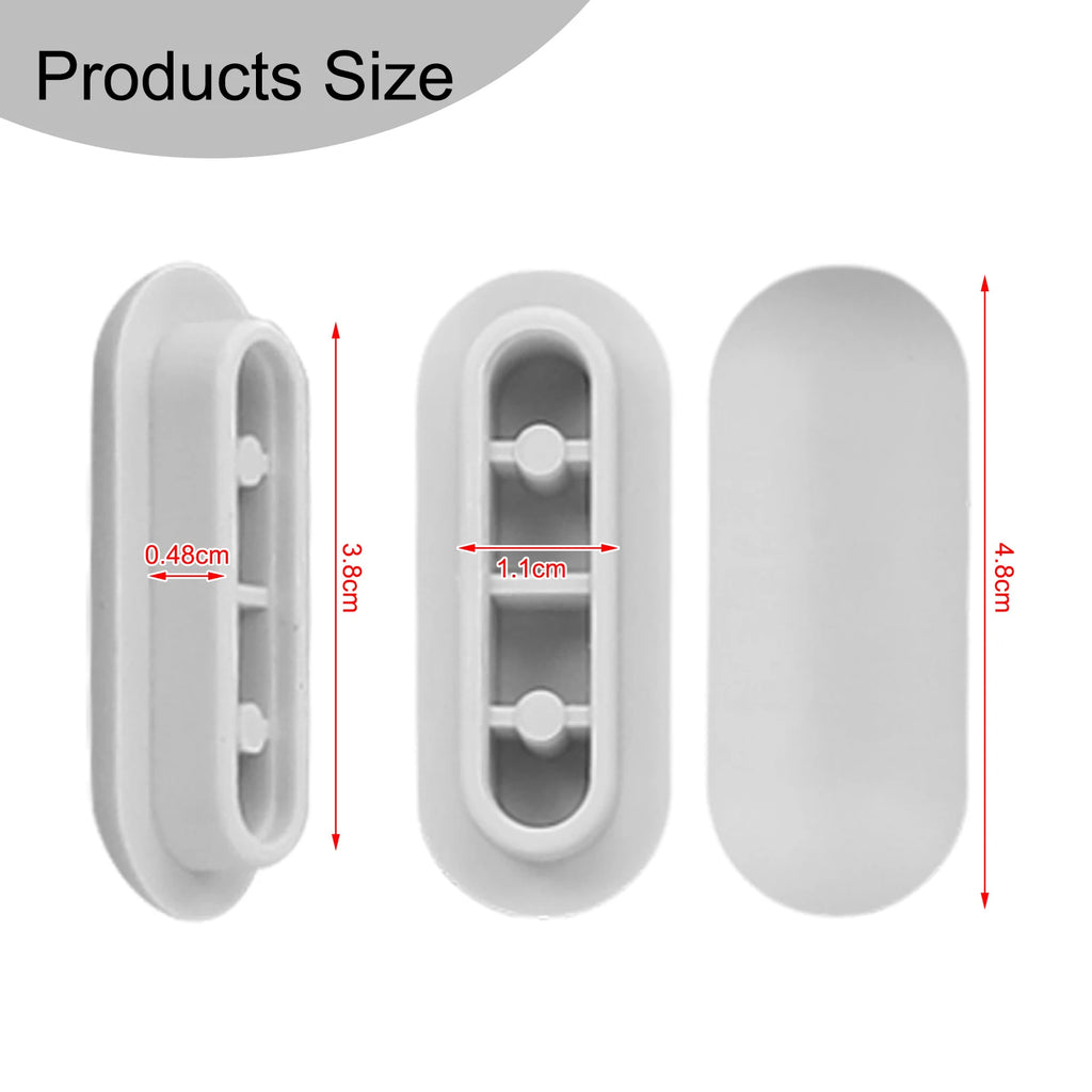 12pcs Toilet Lid Cushion- Toilet Seat Cushion-Pads Cover Shock-proof Buffers Bumpers Bathroom Accessories Parts Oasis Select