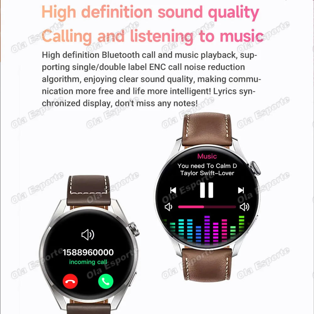 Ola Esporte Smart Watch – Bluetooth Calls, Heart Rate Monitor