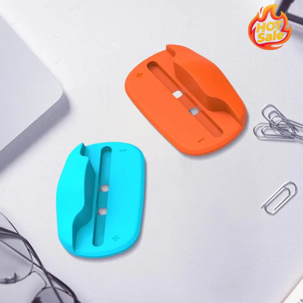 2PCS Gaming Controller Mouse Stand Mini Portable Mice Base Handheld Mouse Holder for Nintendo for Switch 2 Joy-Con Accessories Oasis Select