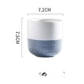 Tea Cup Japanese 200ml Coffee Mug Coarse Ceramic Large Capacity Originality Stackable Water Teacup Sake Wine Cups Friend Gift Oasis Select 200ML Style 7 200ML