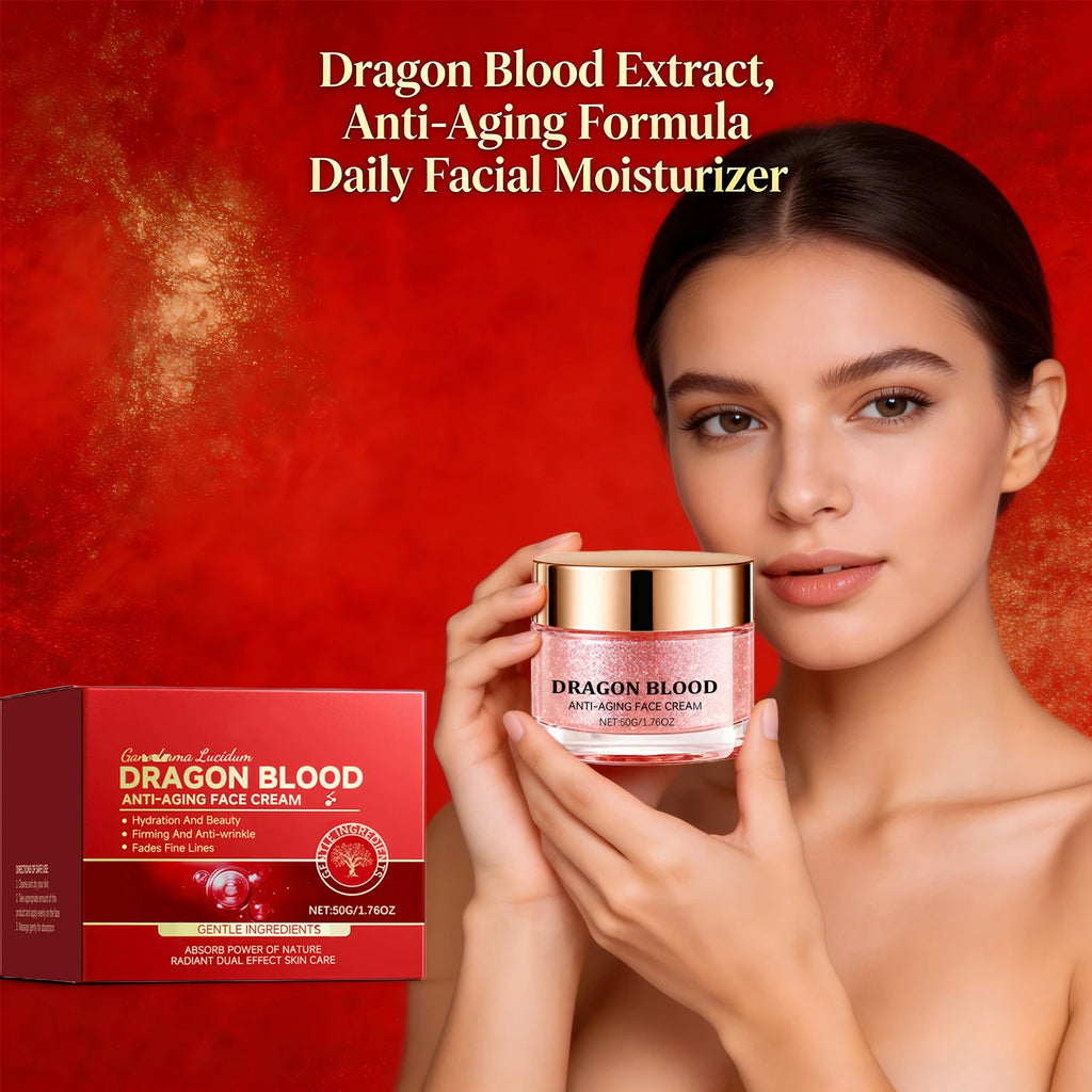 Dragon Blood Face Cream Anti Aging Fade Fine Lines Moisturizing Nourishing Skin Hydrating Improve Dry Skin Firming Face Care Oasis Select