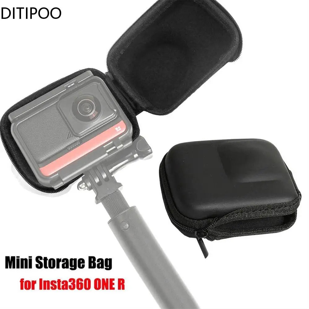 Portable Mini Storage Bag for Insta360 ONE RS R Insta 360 Panoramic Edition Camera Protective Carrying Case PU Box Accessories Oasis Select