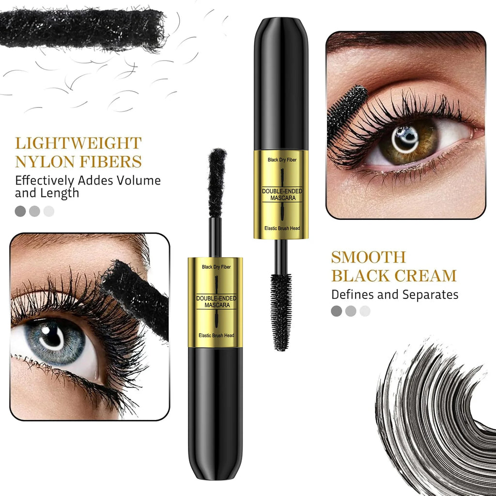 Hello Kiss Silk Fiber Mascara – Waterproof, Curling & Lengthening
