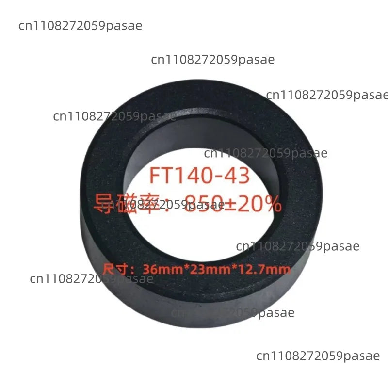 FT140-43 NiZn Ferrite Toroid Core 36x23x12.7mm | 850µ Mix 43