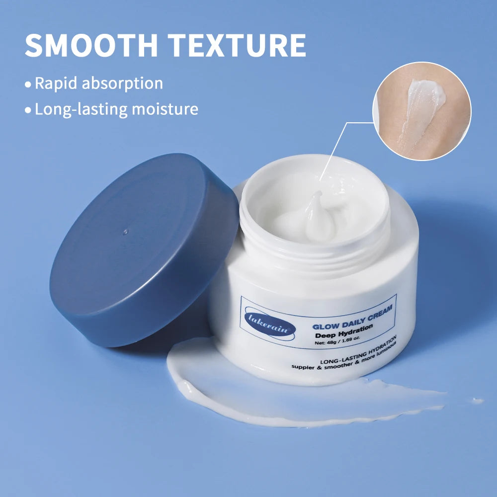 Gloss Daily Cream Dry Peeling Moisturizing Vitamin A B5 Face Cream 48-hour Dry Skin Facial Moisturizer For Sensitive Skin Oasis Select