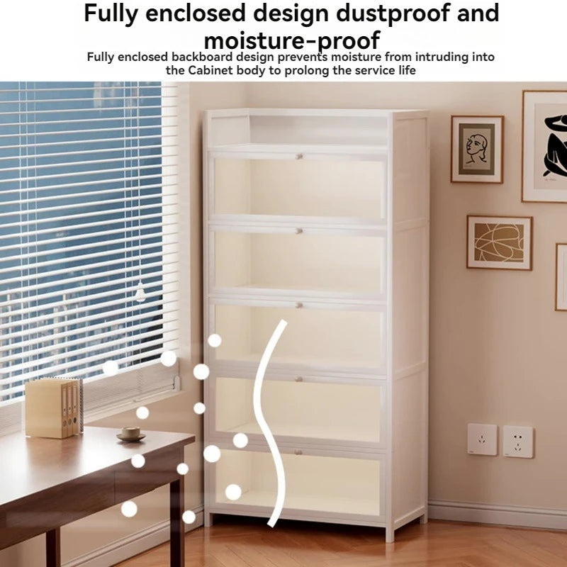 Bookcases, shelves, floor standing household storage cabinets, children's bookshelves, dust-proof acrylic cabinets, doors, stora Oasis Select