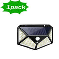 Motion Sensor 100 LED Wall Lights Outdoor Solar Lamp PIR Solar Powered Sunlight Street Light for Garden Decoration Oasis Select 100 LED