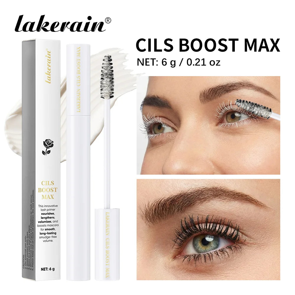 2 In 1 Mascara Eyelash Care Film Enhance Curl Slimness Thickening Nourish Brightening Eyelashes Long-lasting Smudge-free Volume Oasis Select Cils Boost Max