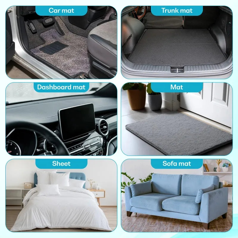Double Sided Carpet Fixing Stickers High Adhesive Home Car Floor Mats Foot Mats Fixed Patches Anti Skid Grip Tapes Oasis Select