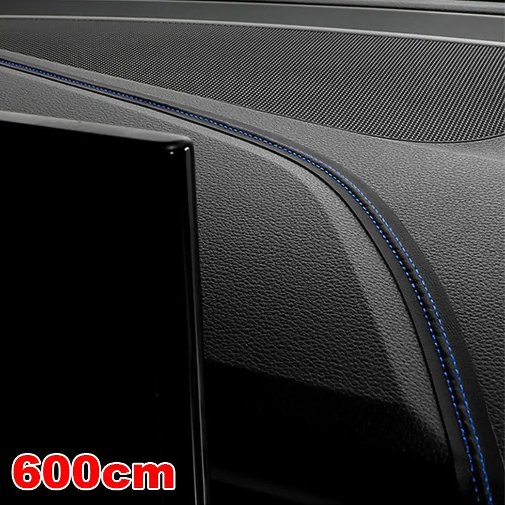 Car PU Leather Trim Strips – Dashboard & Console Decoration