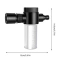 Pressure Washer Foam Cannon 100ml Liquid Fertilizer Dispersing Sprayer Adjustable Sprinkler With Scale Precision Garden Watering Oasis Select Black
