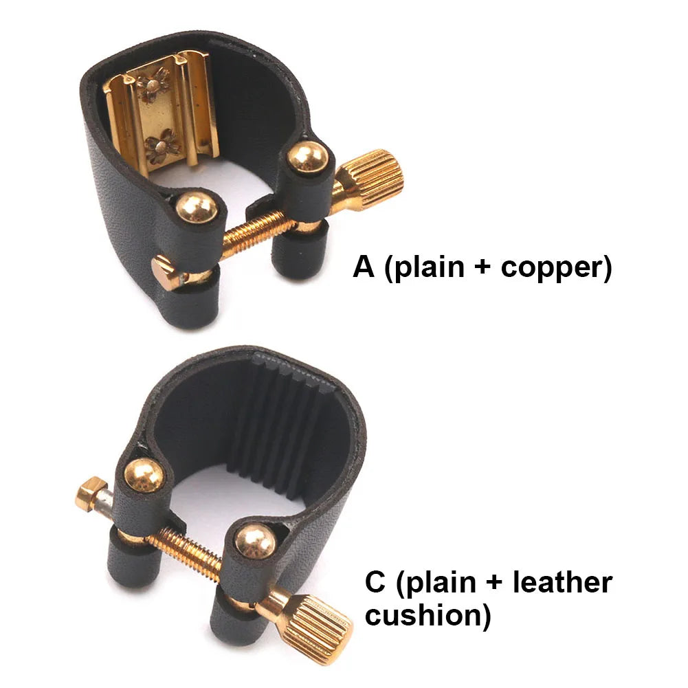 Alto Saxophone Ligature Clamp Mouthpiece Clip Mouthpiece Protection For Musical Accessories Bakelite Flute For Jiaomu Flute Head Oasis Select