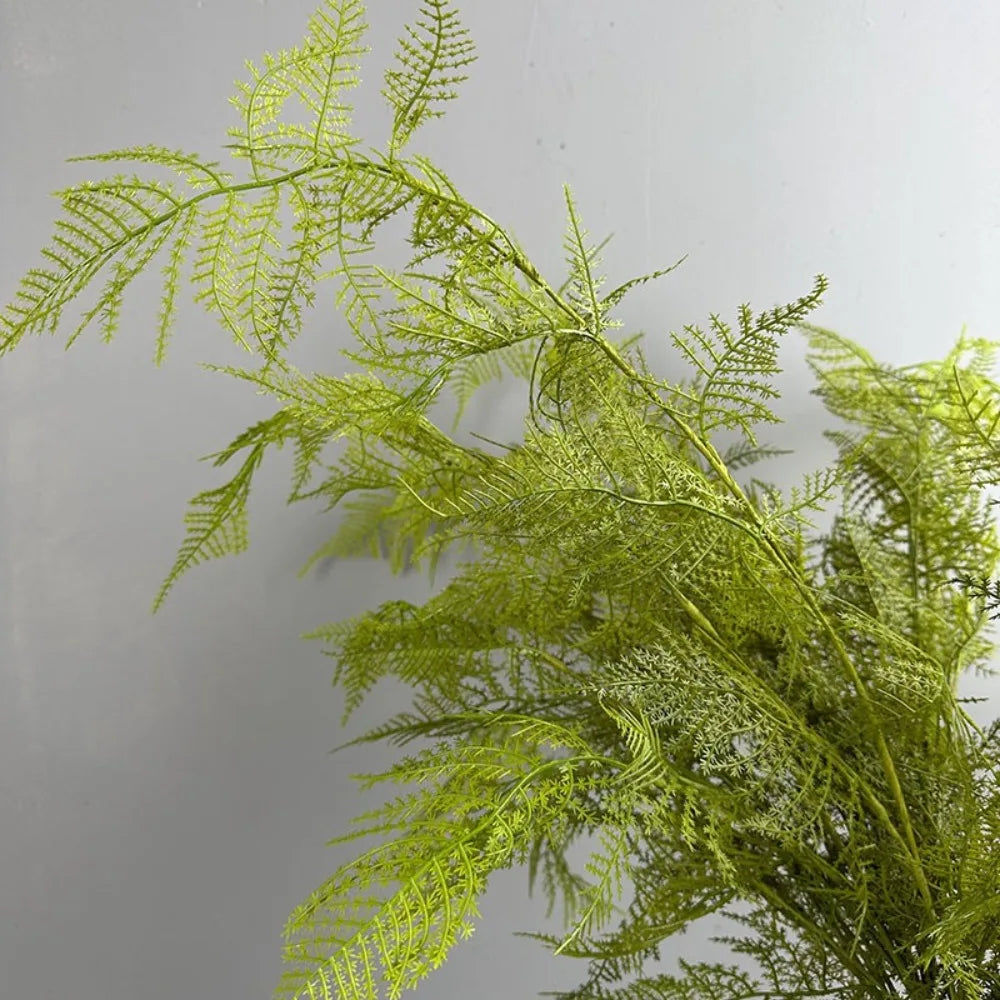 Large Artificial Fern Plant Branches Realistic Handmade Boston Fern Leaves Real Touch Elegant Fake Plants Wedding Decor Oasis Select