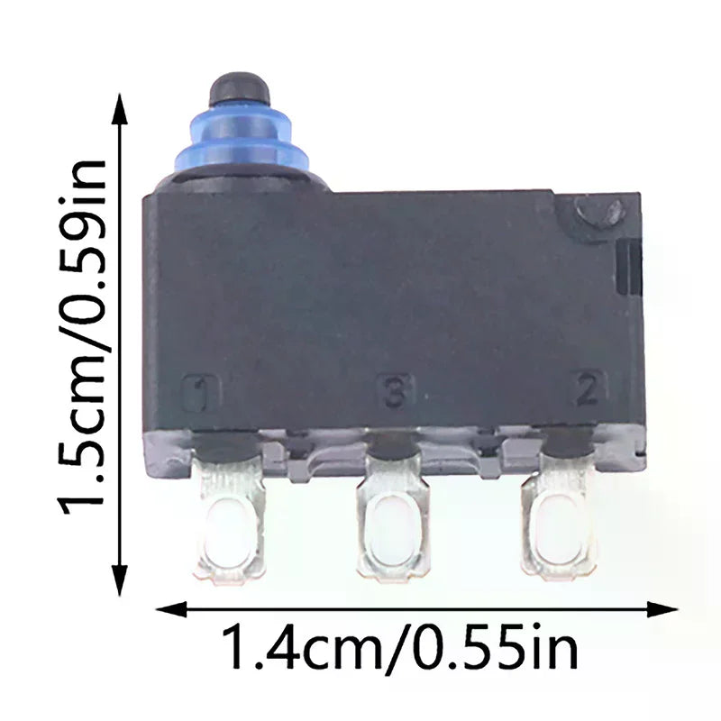 1Pc Micro Switch D2HW-ER201H Waterproof Car Door Lock Micro Switch Seal Waterproof Dust Button Micro Switch Oasis Select