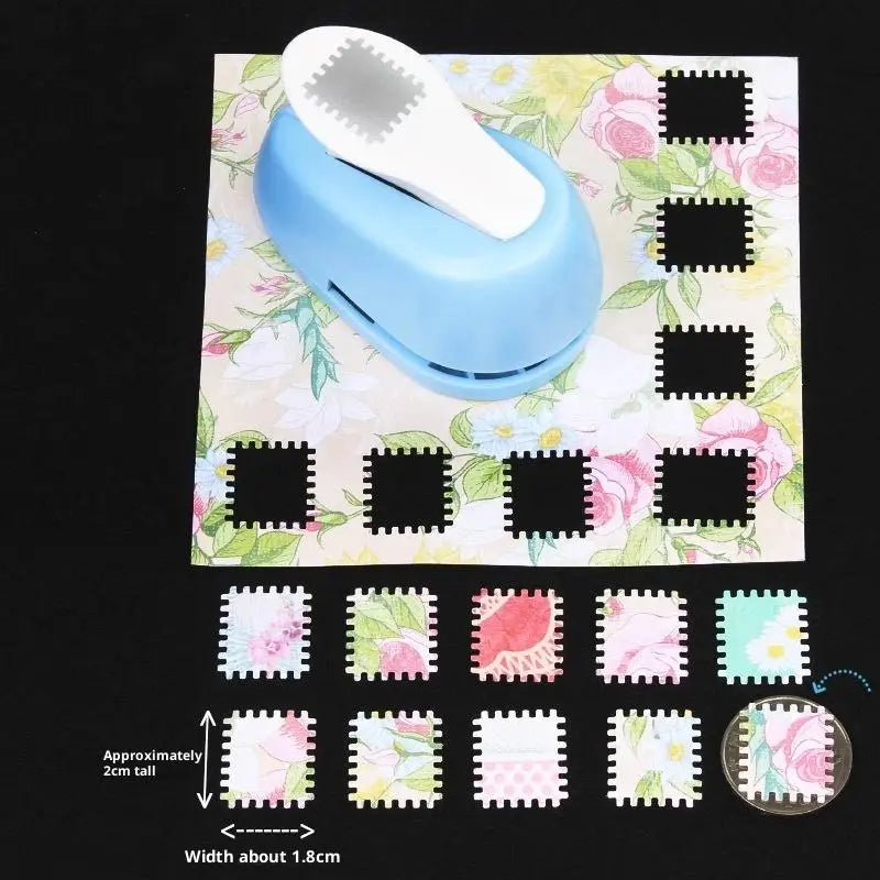 Stamp Border Labor-saving Edge Press DIY Punch Stamp Shape Craft Punch Handmade Photo Frame Embossing Machine Making Tool Oasis Select A