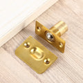 Cabinet Door Spring Ball Catch Latch With Copper And Stainless Steel Adjustable Lock Suitable For Wooden Doors And Closets