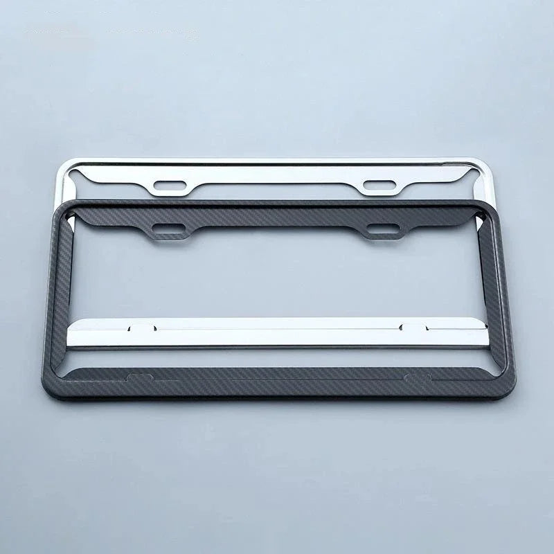 1/2PCS License Plate Frame Stainless Steel Car License Plate Cover Car Accessory For Japanese Standard License Plate Oasis Select
